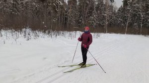 Классика - базовые понятия техники. Беговые лыжи
