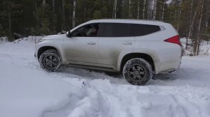 Mitsubishi Pajero Sport  - Поездка к р. Ангара, 8 марта 2024 г.