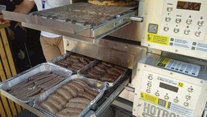 Установка ярусами (до 4-х штук) конвейерных печей HotBox. Информация на сайте https://htbx.ru
