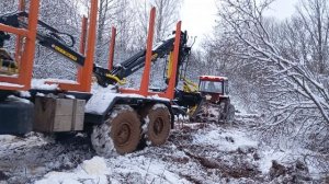 КАМАЗ лесовоз