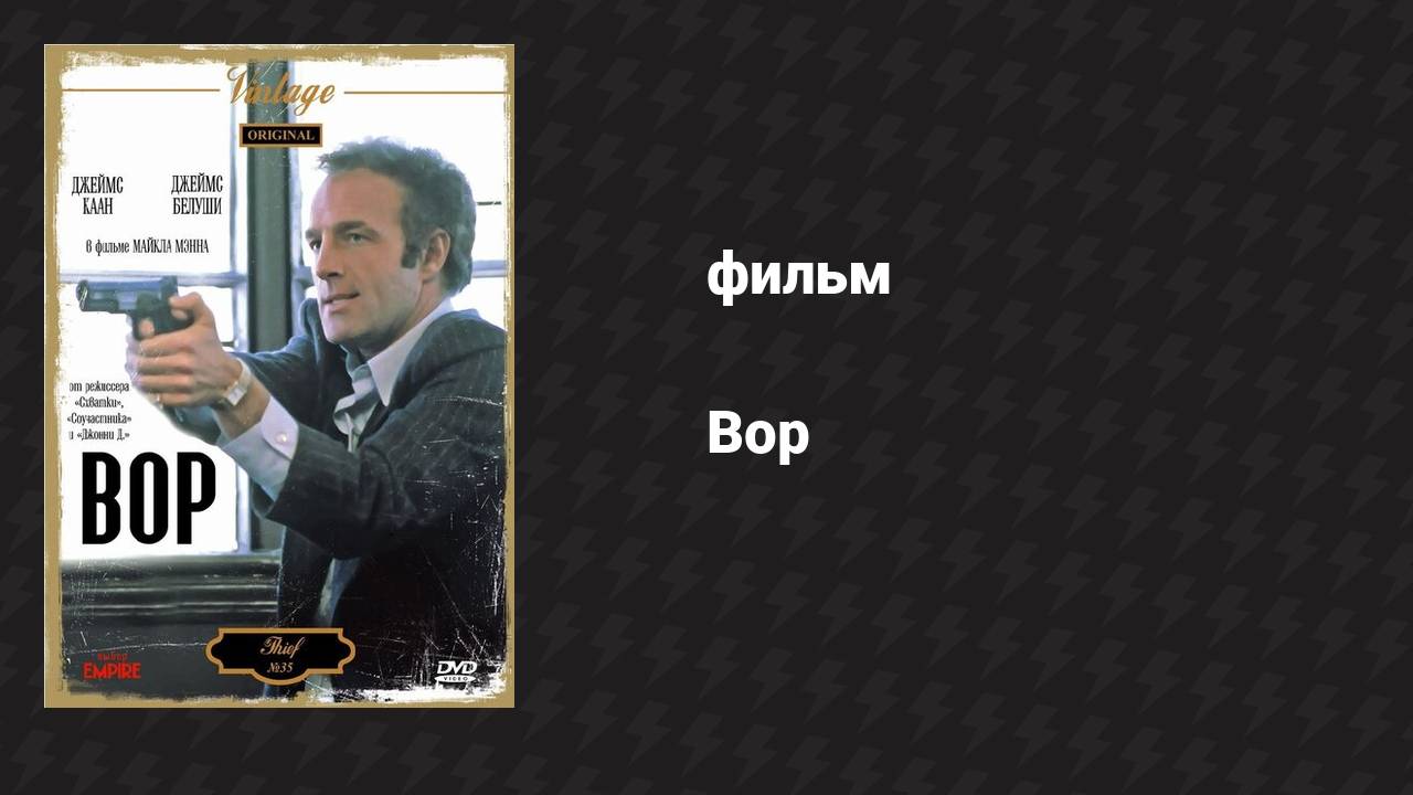 Вор (фильм, 1981)