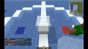 Minecraft хоккей #1. Fire vs Krest. Май 2014г. CuboLand.RU