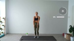 День 12. 30 минут домашняя HiiT тренировка трудная без оборудования от блогера #growingannanas