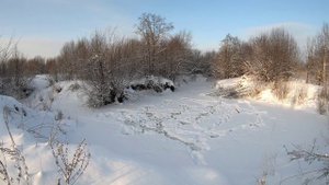 Рыбалка на хариуса в мороз.Не клюет.