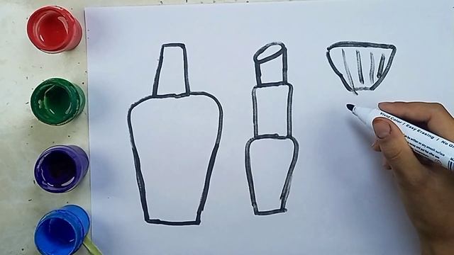 Bolalar uchun lab bo‘yog‘i rasmini (kosmetika) chizish /Рисуем рисунок помады (еосметиеи) для детей смотреть онлайн