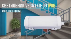 Светильник для ЖКХ VEGA LED-09 IP66