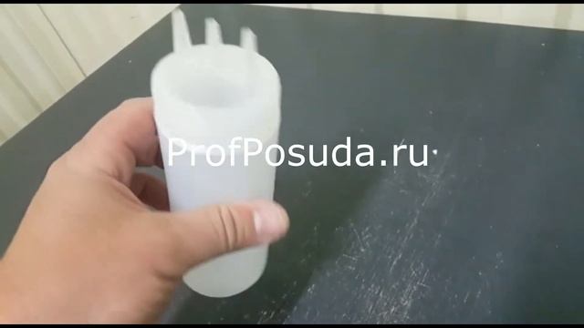 Емкость для соусов с 3 носиками 350мл Prohotel прозрачная пластиковая арт 23749 смотреть онлайн