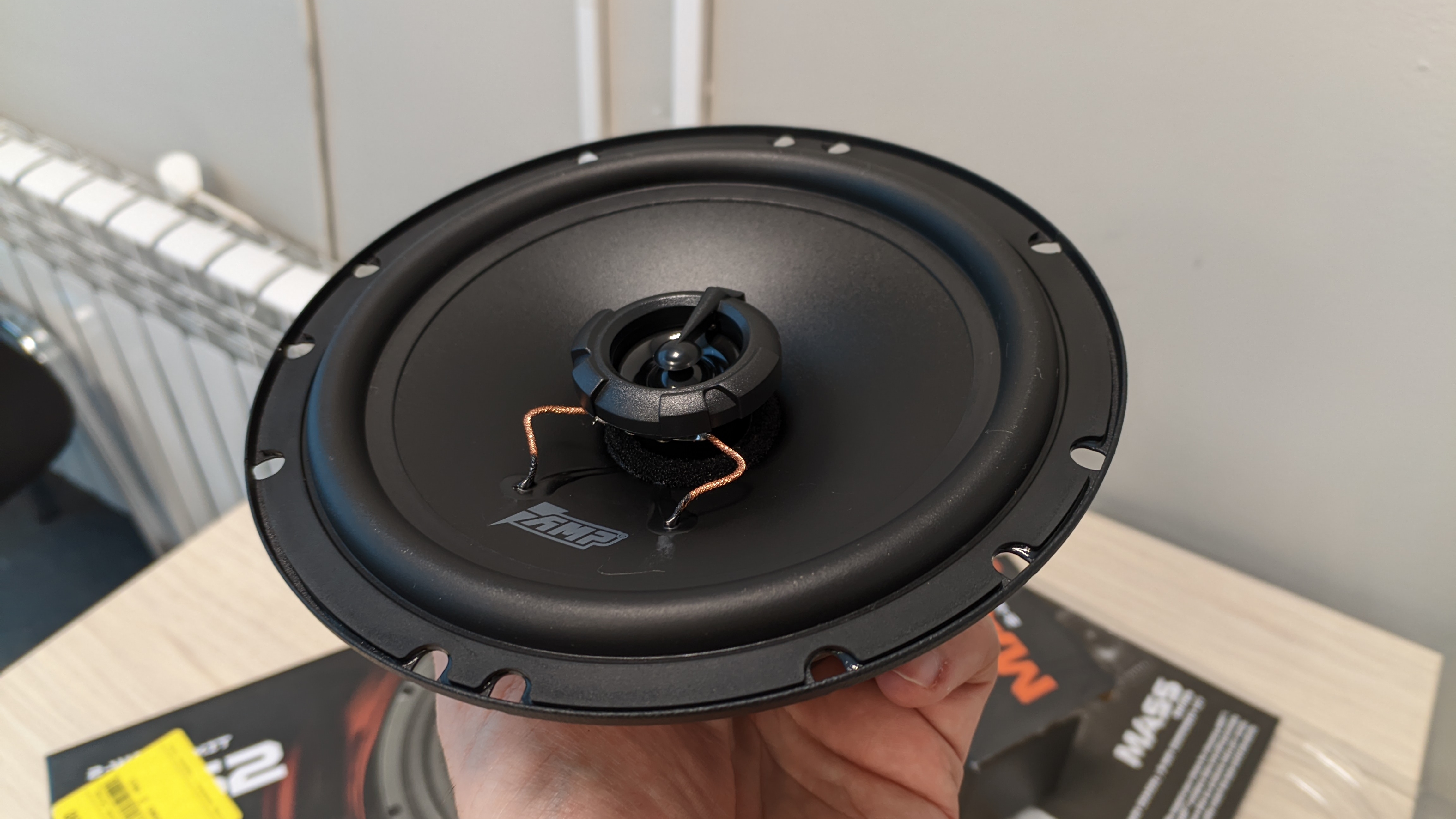 Обзор и прослушивание коаксиальной акустики AMP MASS 652