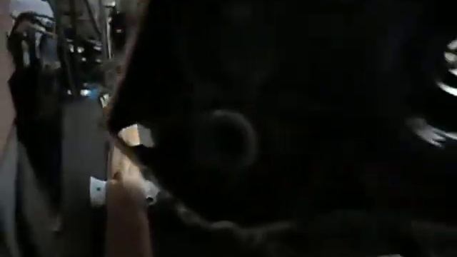 Mitsubishi 6G75 block non crossover oil pump converted to crossover style to fit a GTO