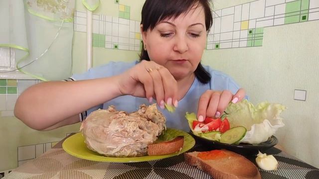 Мукбанг 🍞🧄 вкусный. смотреть онлайн