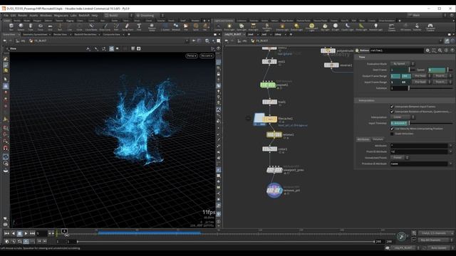 18 - Blast FX - Particles Fade & Retime