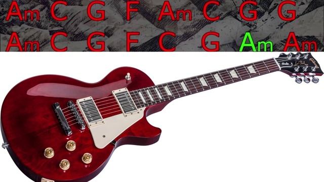 Country Guitar Backing Track in Am