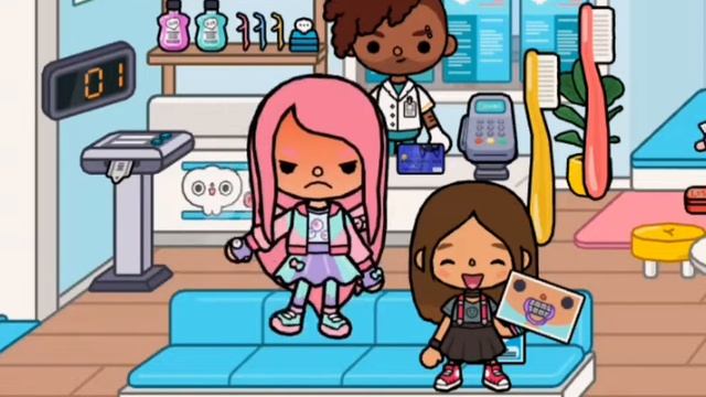 Мам давай поставим мне брекеты Toca Boca (Сделал "🤩Валерий Полосатиков🤩")