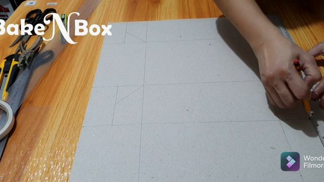 DIY CUPCAKE BOX for 6-Pieces Cupcakes WITH HIGH TOPPER смотреть онлайн