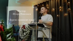 Пастор Игорь Николаев "Дерево приносит плод"