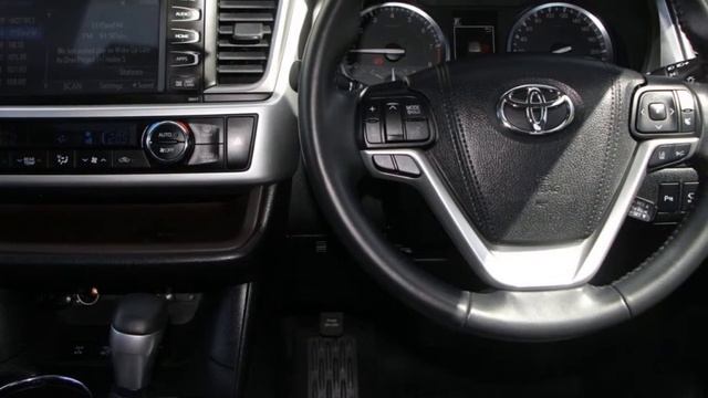 2018 Toyota Kluger GSU55R Grande AWD Black 8 Speed Sports Automatic Wagon смотреть онлайн