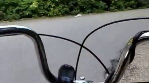 Мой мотовелосипед(по асфальту)