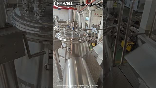 1000L Rapid Mixer Granulator with Explosion-proof