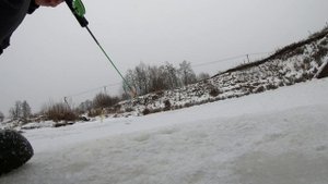 Рыбалка на хариуса у города.Глухозимье.