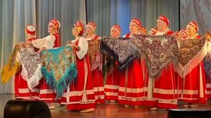 клип "Мой платок - моя Россия"