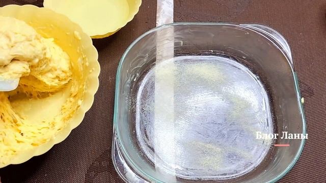 Ленивый пирог со сладкой начинкой🍰