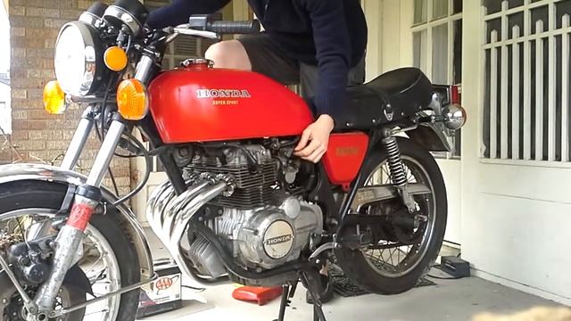 Cb400 first start смотреть онлайн