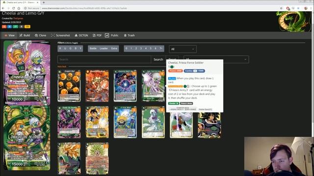 Lemon Lime Cheelai and Lemo Yellow Broly Chain смотреть онлайн