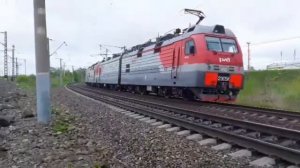 Местный резервом. Система электровозов 2ЭС5К-195/192 "Ермак" с приветом следует резервом