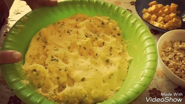Картофельные зразы! Очень вкусно! #Первоевидео