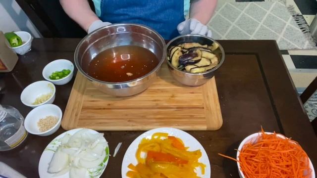 ГОТОВЛЮ ЧАСТО ЦЕЙ САЛАТ ПО-КОРЕЙСЬКИЙ З БАКЛАЖАНІВ І ЗАВЖДИ ЗʼЇДАЄМО💙💛💙💛