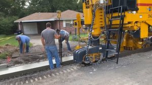 Gomaco COMMANDER III, Topnet RTK Network, MMGPS Paving Curb