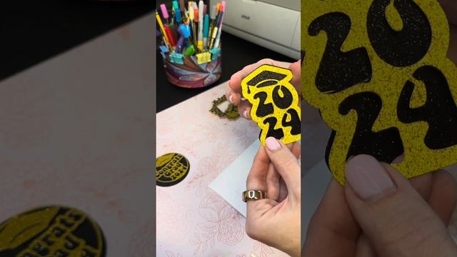 Graduation 2024 cake topper Cupcake topper Graduation Layered topper Papercut SVG смотреть онлайн