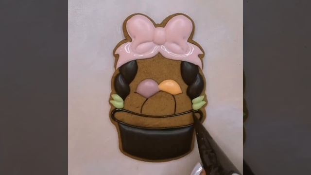 Роспись пряника "Корзинка пасхальная" смотреть онлайн