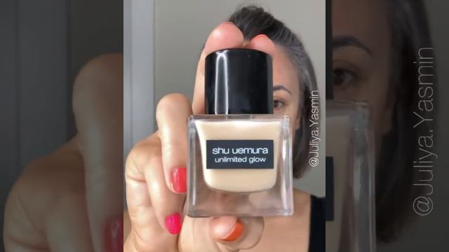 Shu Uemura Unlimited Block Booster & Shu Uemura Unlimited Glow foundation 574. #shorts смотреть онлайн