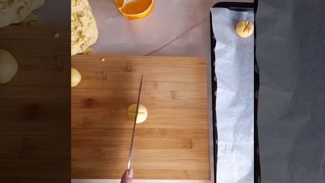 Апельсиновое печенье с шоколадом !