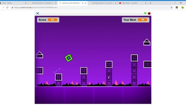 Geometry Dash (On Scratch): The Seven Seas смотреть онлайн