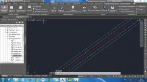 Трассы в Civil 3D. Пикетаж 20 метров