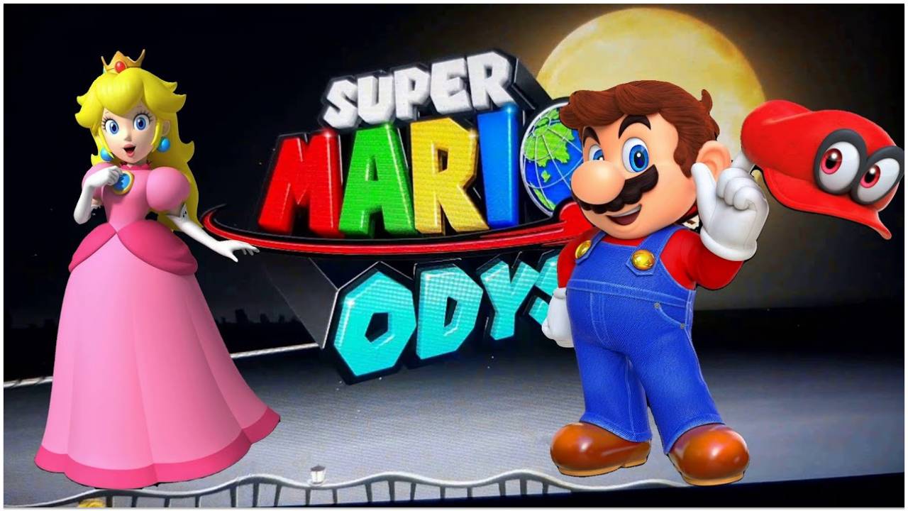 Super Mario Odyssey _Путь в секретный цветник_Видео 2