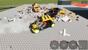 НУБ VS ПРО! ТАКСИ НА ПРОКАЧКУ В BRICK RIGS! ЛЕГО ТАЧКА НА ПРОКАЧКУ! ЛЕГО БИТВА ПОСТРОЕК В БРИК РИГС