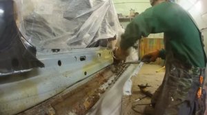 POLO. Замена порога. Видео отчёт.