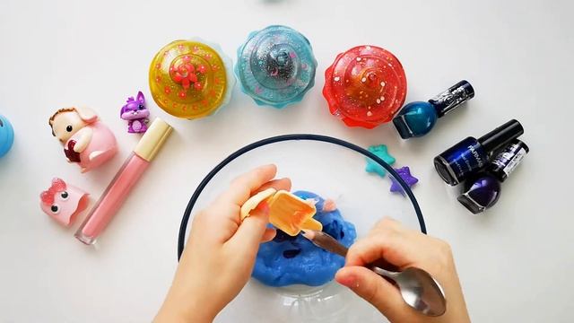 Thermal Slime DYI and Muffin Dolls смотреть онлайн