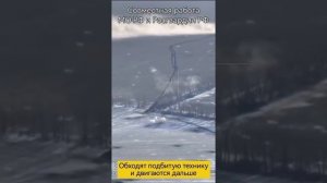 Кадры отражения Русскими Бойцами провалившийся  попытки наступления украинских боевиков в районе..