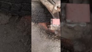 Замена передней косточки, стойка стабилизации, Ниссан Кабстар