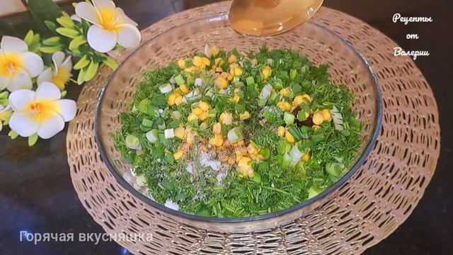 ПРОСТОЙ Свекольный салат с кукурузой.- Рецепты от Валерии