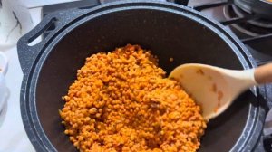 Чечевичный суп пюре.