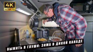 Выжить в глуши зима в дикой Канаде.! Или дальнобой куда не ступала нога человека.