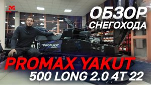 ОБЗОР народного снегохода PROMAX (ПРОМАКС) YAKUT 500 LONG 2.0 4T 22 от мотоцентра MAXMOTO!