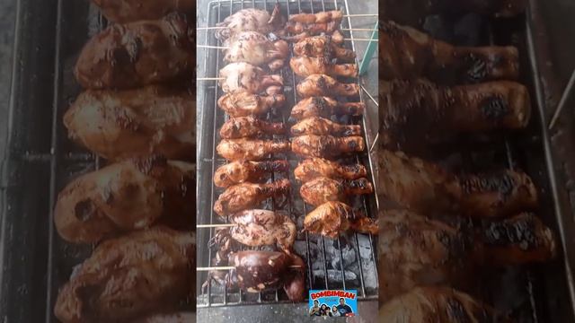 Chicken Drumstick & Squid BBQ || shorts