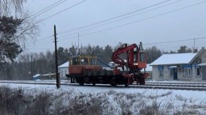 Станция Улыбышево в зимний день