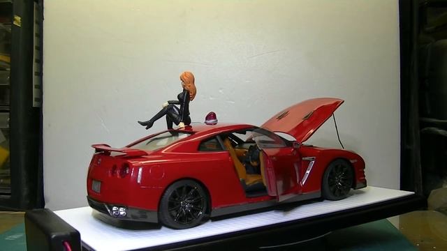 AOSHIMA　R35 GT-R あぶない刑事 コレクションケース